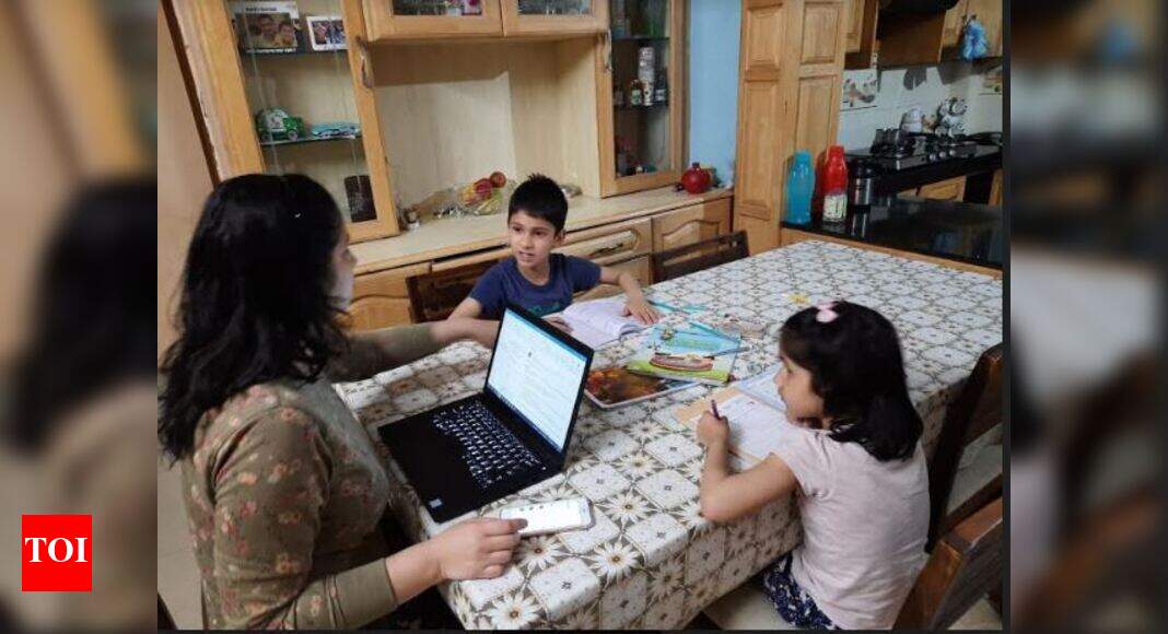 Chandigarh As office comes home, women turn machines Chandigarh News