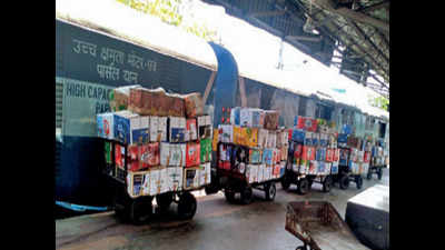Howrah, Secunderabad special train helps tackle goods shortage