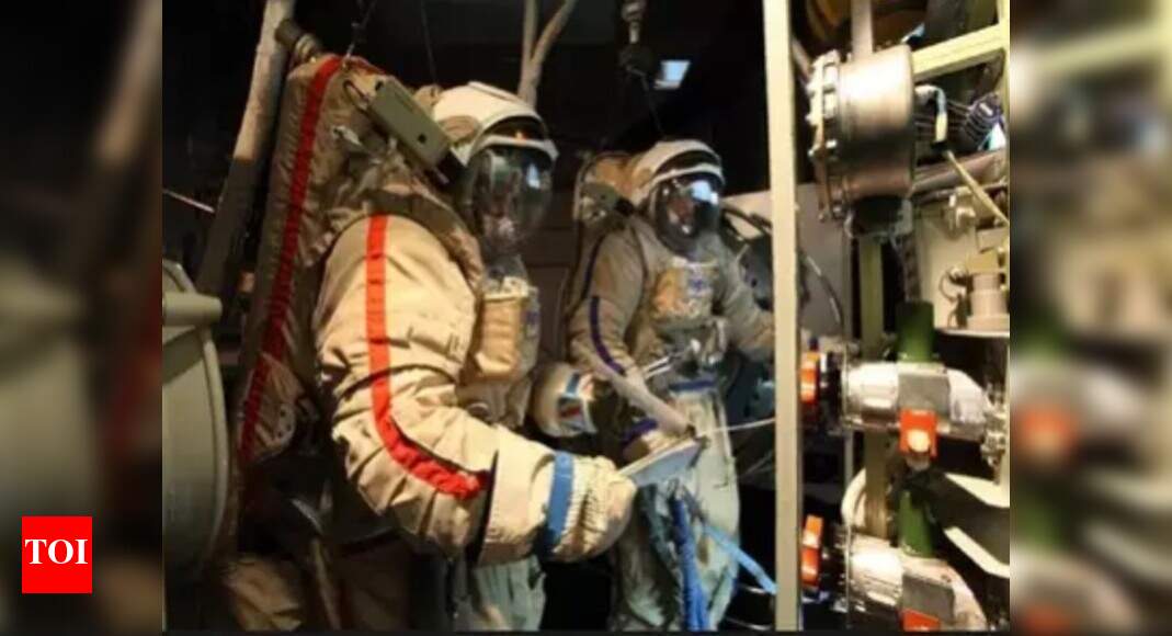 Indian astronauts finish 1/4th of Russia training; Clear key test last week; Next test in isolation | India News - Times of India