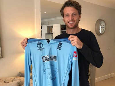 Buttler 'amazed' by success of World Cup shirt auction