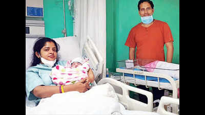 Noida officer on the frontlines of fight against Covid-19 can’t hold his newborn