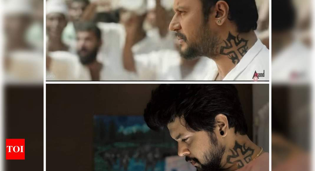 Deepak Mahadev Nayaki Actor Deepak Mahadev Flaunts His Love For Actor Darshan Gets A Special Tattoo Times Of India