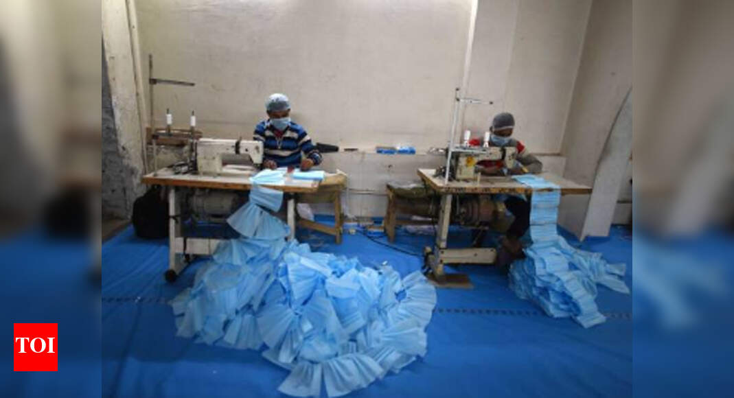 Covid-19: Mosque converted into mask factory in virus-hit Iran | India News - Times of India