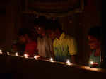 Mumbaikars stand in solidarity with frontline workers by lighting diyas and candles