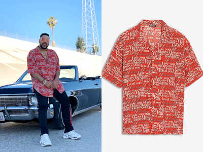 You will be shocked to know the price of Badshah's red LOVE shirt