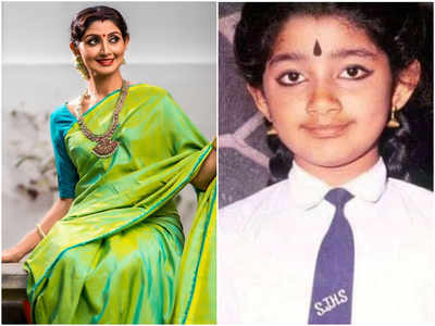 Divya Unni’s childhood picture from the set of ‘Pookkalam Varavayi’ cannot be missed