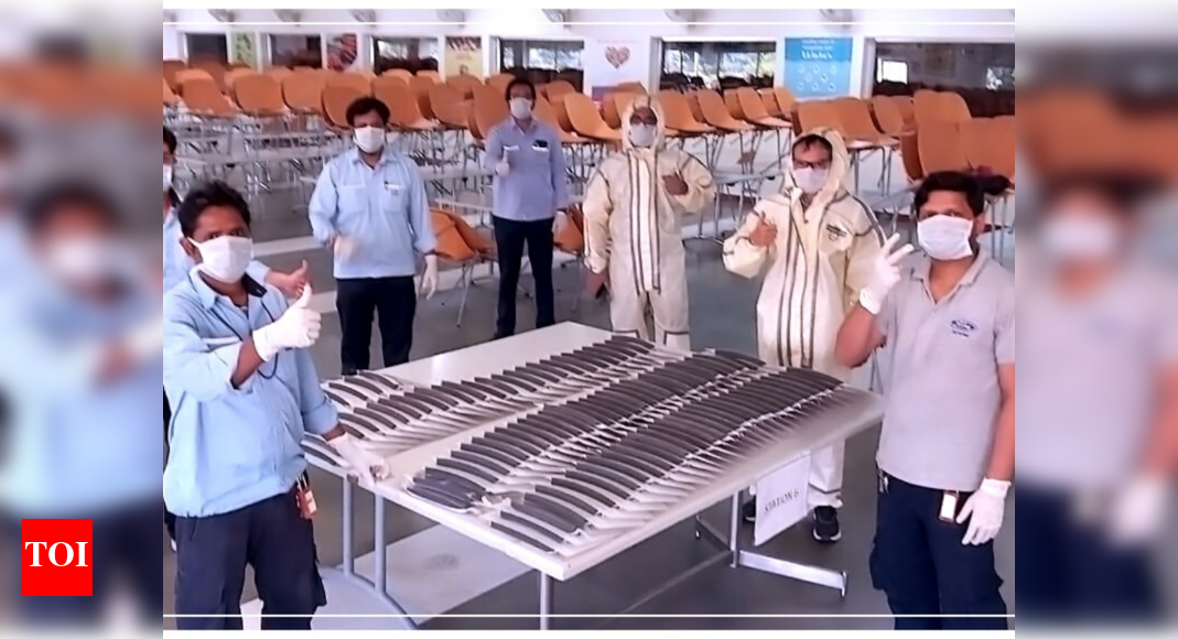 Ford India Producing face shields at manufacturing plants to counter