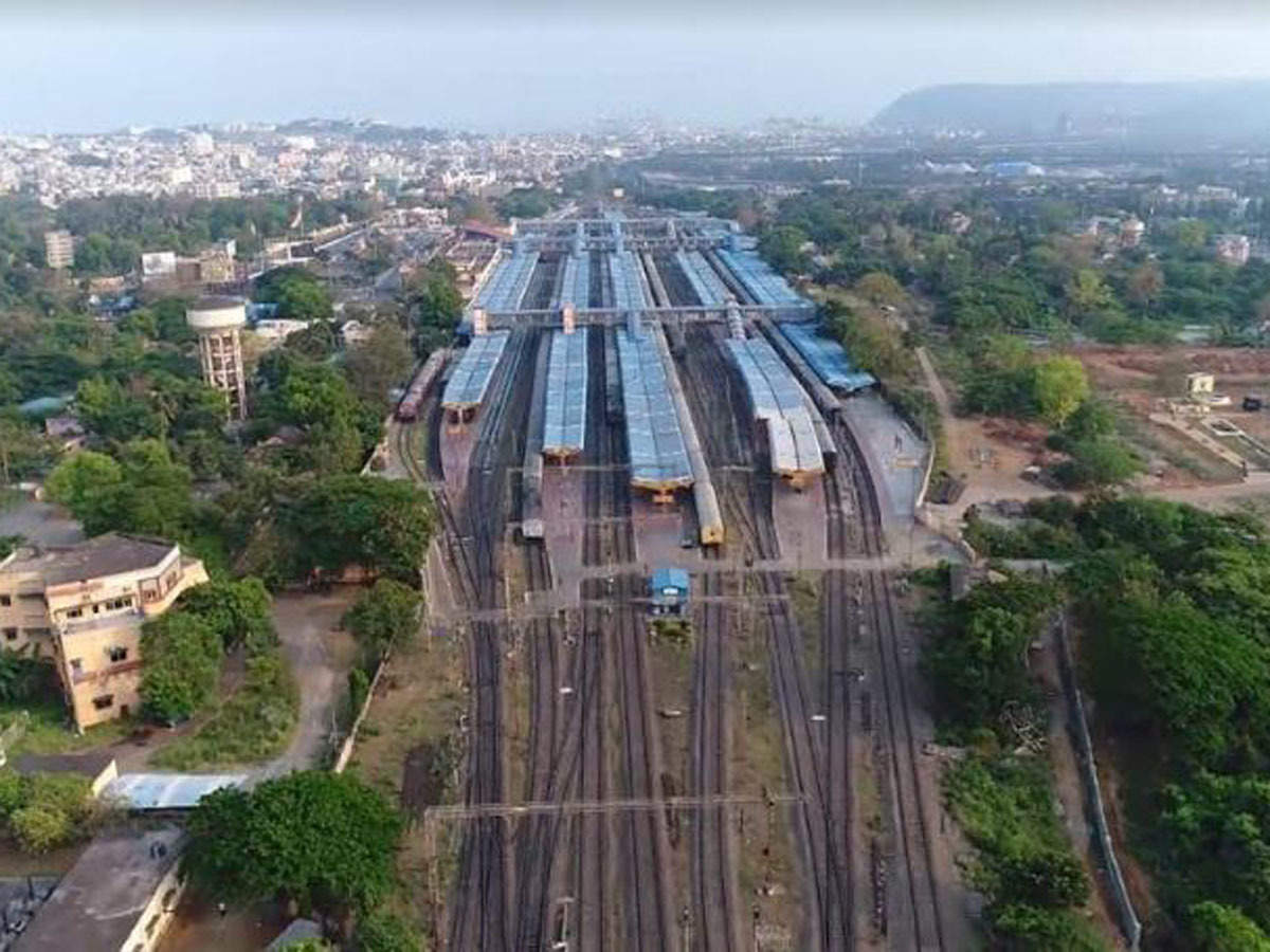 Drone Cameras To Protect The Railway Properties In Visakhapatnam Visakhapatnam News Times Of India