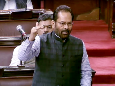 Mukhtar Abbas Naqvi appeals to Muslims to pray at home on Shab-e-Barat