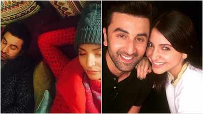 This throwback BTS picture of Anushka Sharma and Ranbir Kapoor will bring smile to your face