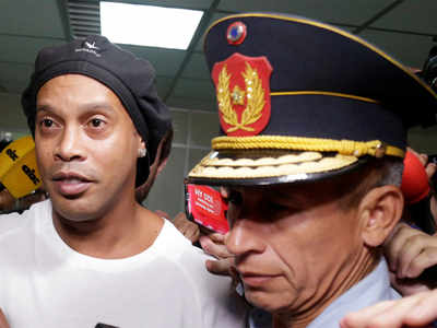 Paraguay court releases Ronaldinho into house arrest at a hotel