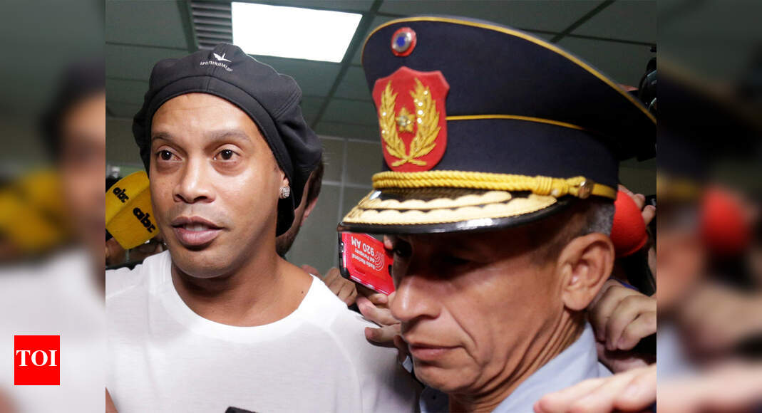Ronaldinho Paraguay Court Releases Ronaldinho Into House Arrest At A 