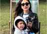 Taimur sticks his tongue out in THIS pic