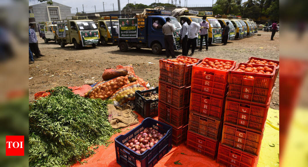 Lockdown in Chennai Vegetables and fruits to be delivered at residents