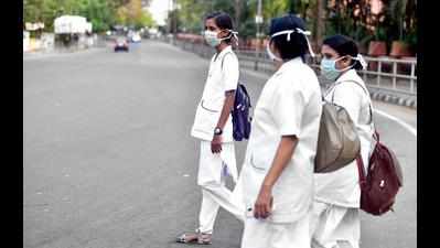 Kerala government says no to sari for staff in Covid care