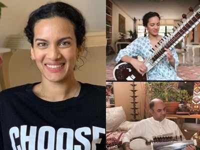 Anoushka Shankar's Tribute Video On Her Father Pandit Ravi Shankar's ...