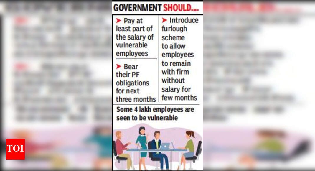 Nasscom Seeks Govt Help For Benched Staff Times Of India