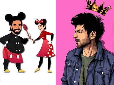 Ranveer Singh to Kartik Aaryan: Bollywood stars share impressive fan-art | Hindi Movie News - Times of India Ranveer Singh to Kartik Aaryan: Bollywood stars share impressive fan-art | Hindi Movie News - Times of India