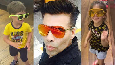 Karan Johar Roohi And Yash Are Back With Another Toodles Video And This Time They Don T Approve Of His Fancy Glasses Hindi Movie News Times Of India Karan Johar Roohi And Yash Are Back With Another Toodles Video And This Time They Don T Approve Of His Fancy Glasses Hindi Movie News Times Of India