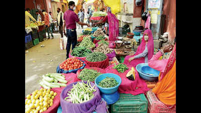 Makeshift markets are struggling to get started in Nagpur