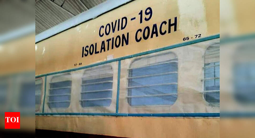 70 coaches converted into isolation wards for corona | Kanpur News ...