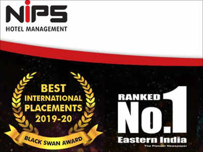 NIPS Hotel Management College awarded the Black Swan for Best International Placement 2019-2020