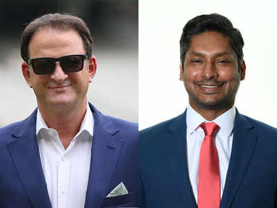 Mark Waugh shares picture of old bats, Sangakkara doesn't have any