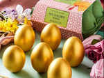 Fortnum & Mason golden milk chocolate praline eggs - £25