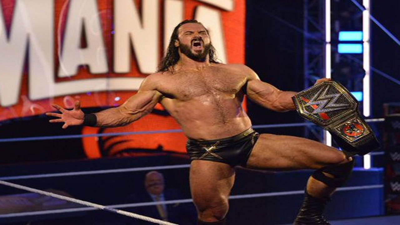 Drew McIntyre shines spotlight on British wrestling with sport at a  standstill | WWE News - Times of India