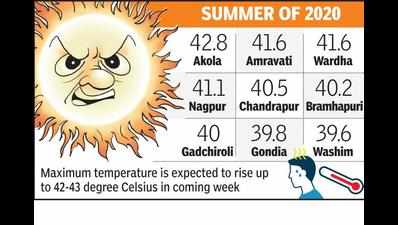 Summer is here, city records 41.1 degrees Celsius