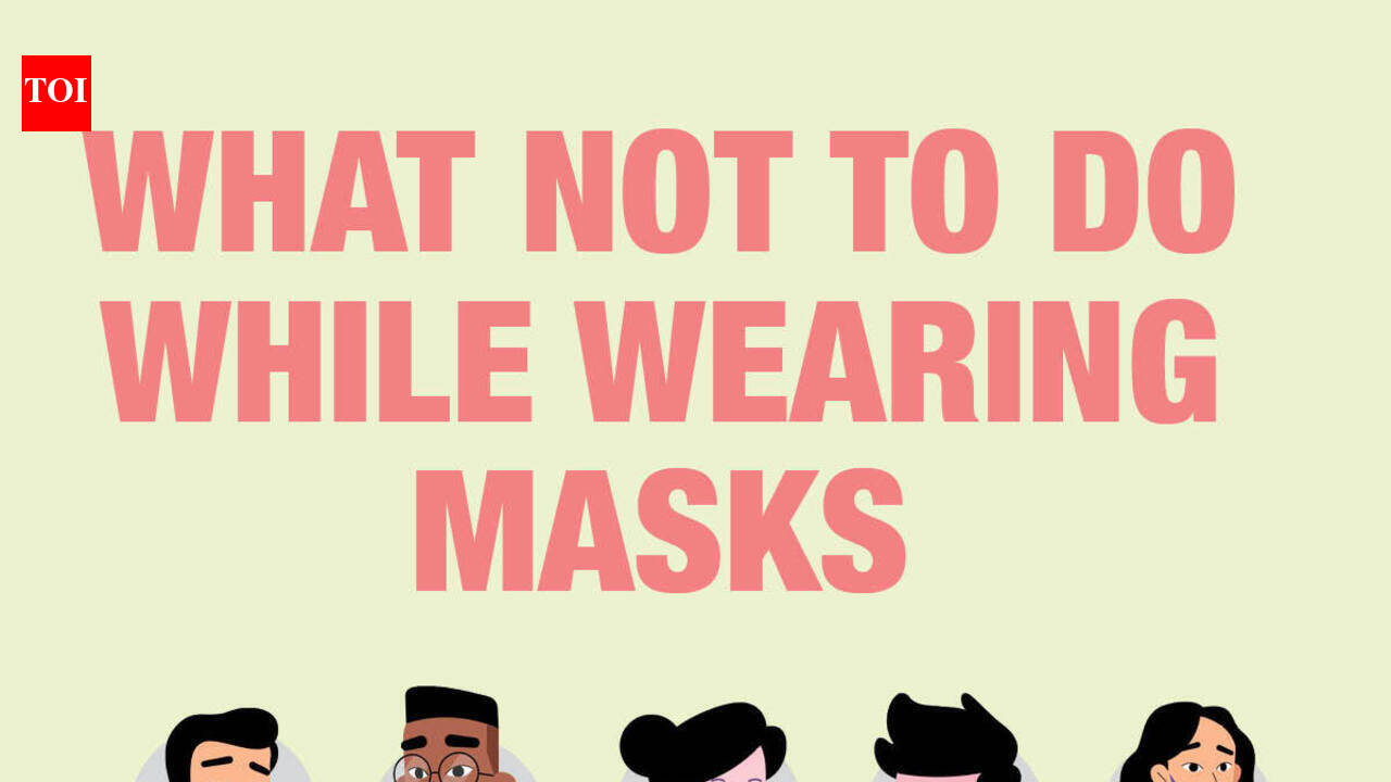 Don'ts of Wearing a Mask: 5 Ways You Should NOT Wear Your Mask