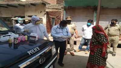 In UP's Hathras, police go door-to-door, take doctors home for elderly, sick