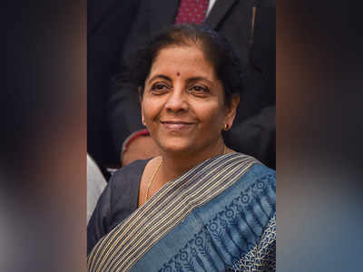 Back to working in North Block office with home-made mask, tweets Sitharaman