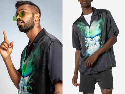 Hardik Pandya ( follow for new update)  Leopard print blouse, Short sleeve  shirt, Mens beach shirts