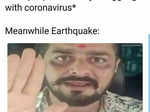 Social media gets flooded with hilarious memes after Earthquake trembles Delhi for the second time!