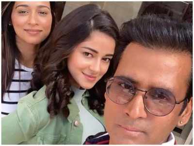 Ananya Panday looks stunning in this snap from the sets of Pati Patni Aur  Woh | Hindi Movie News - Times of India