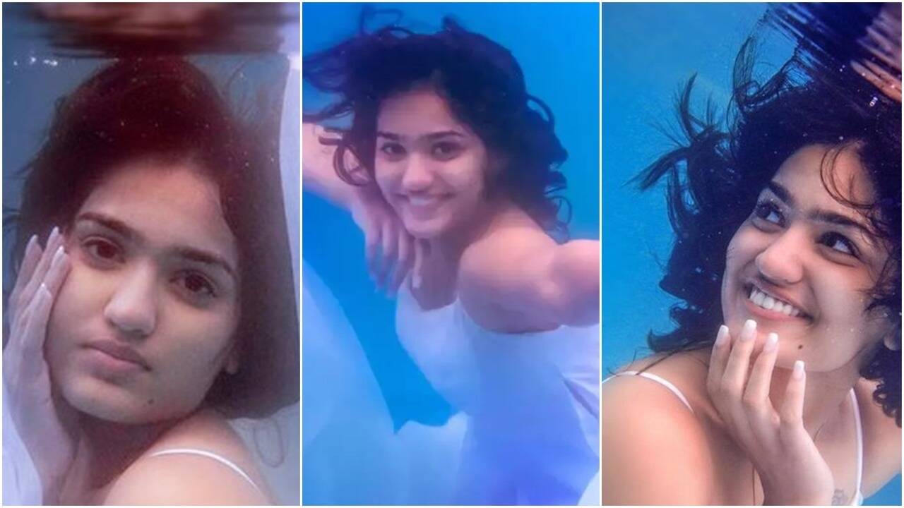 Saniya Iyappan sets internet on fire with her underwater photoshoot