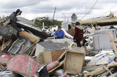 Tornadoes bring death, destruction in southern US; more than 30 dead