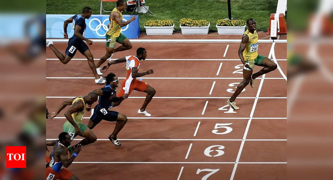 Usain Bolt goes viral with 'social distancing' Olympic photo | More ...