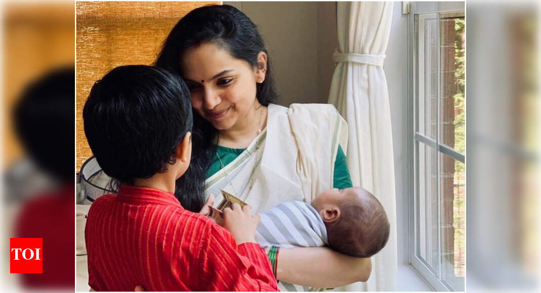 Photo Samvritha Sunil shares the first picture of her newborn Rudra