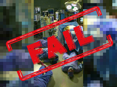 FAKE ALERT: Still from TV series viral saying it shows doctors, nurses dead in Italy