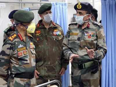 Army chief General M M Naravane reviews security situation in Kashmir Valley