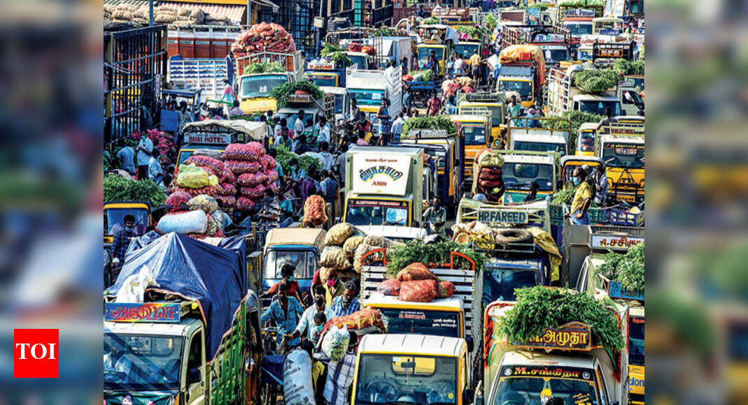 Chennai What crisis? It’s just another day at Koyambedu market