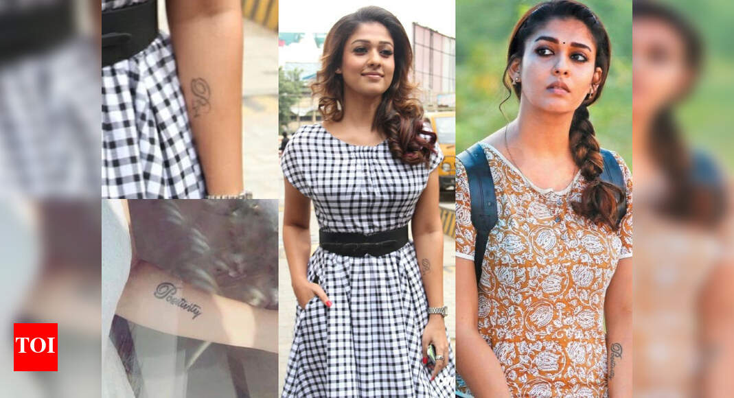 Nayanthara Revamps Her Famous Prabhu Tattoo Which She Once Had For 