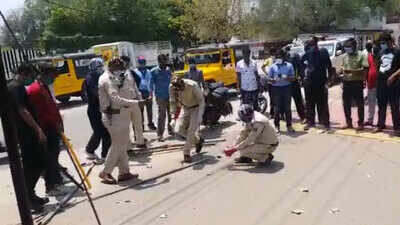 Watch: Currency notes strewn on road in Covid-19-hit Indore causes alarm