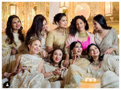Sonam K Ahuja shares a throwback picture with her girl gang from her sangeet ceremony