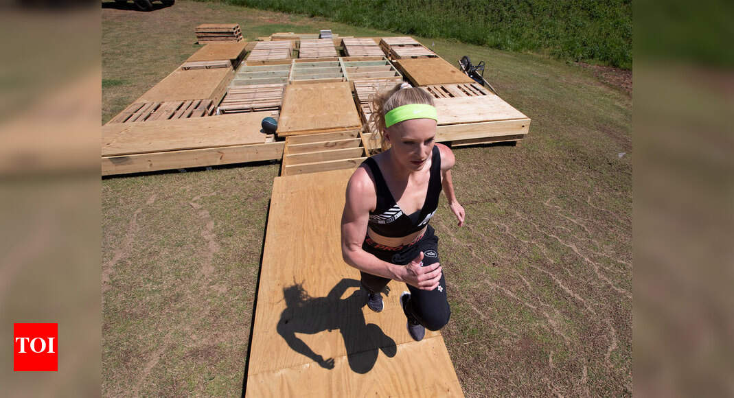 Project runway: Olympian Sandi Morris builds own pole vault setup ...