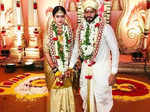 Nikhil Kumaraswamy and Revathi wedding pictures