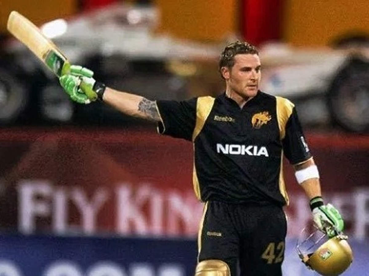 Brendon McCullum: On this day in 2008: Playing for KKR, Brendon McCullum  gave a glorifying start to IPL | Cricket News - Times of India