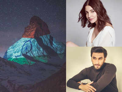 Ranveer Singh, Anushka Sharma and other Bollywood stars share photos of Matterhorn with Indian tricolour as a show of solidarity in fight against COVID-19